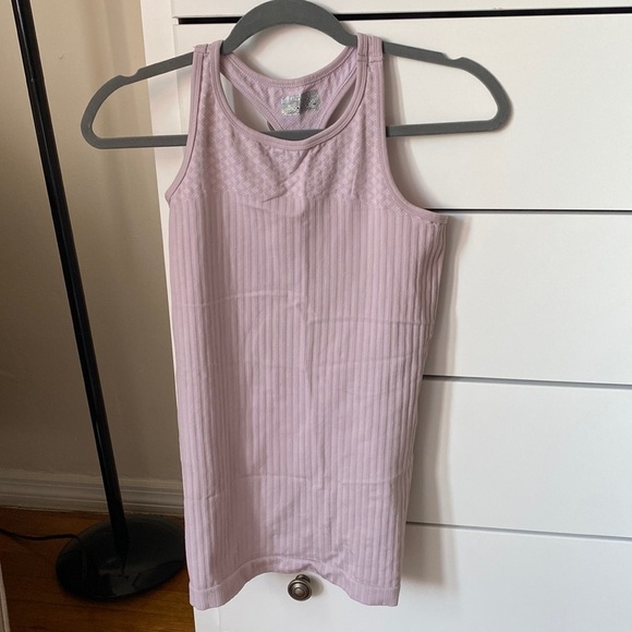 Athleta ribbed workout tank, pink lavender, size M - Picture 1 of 3